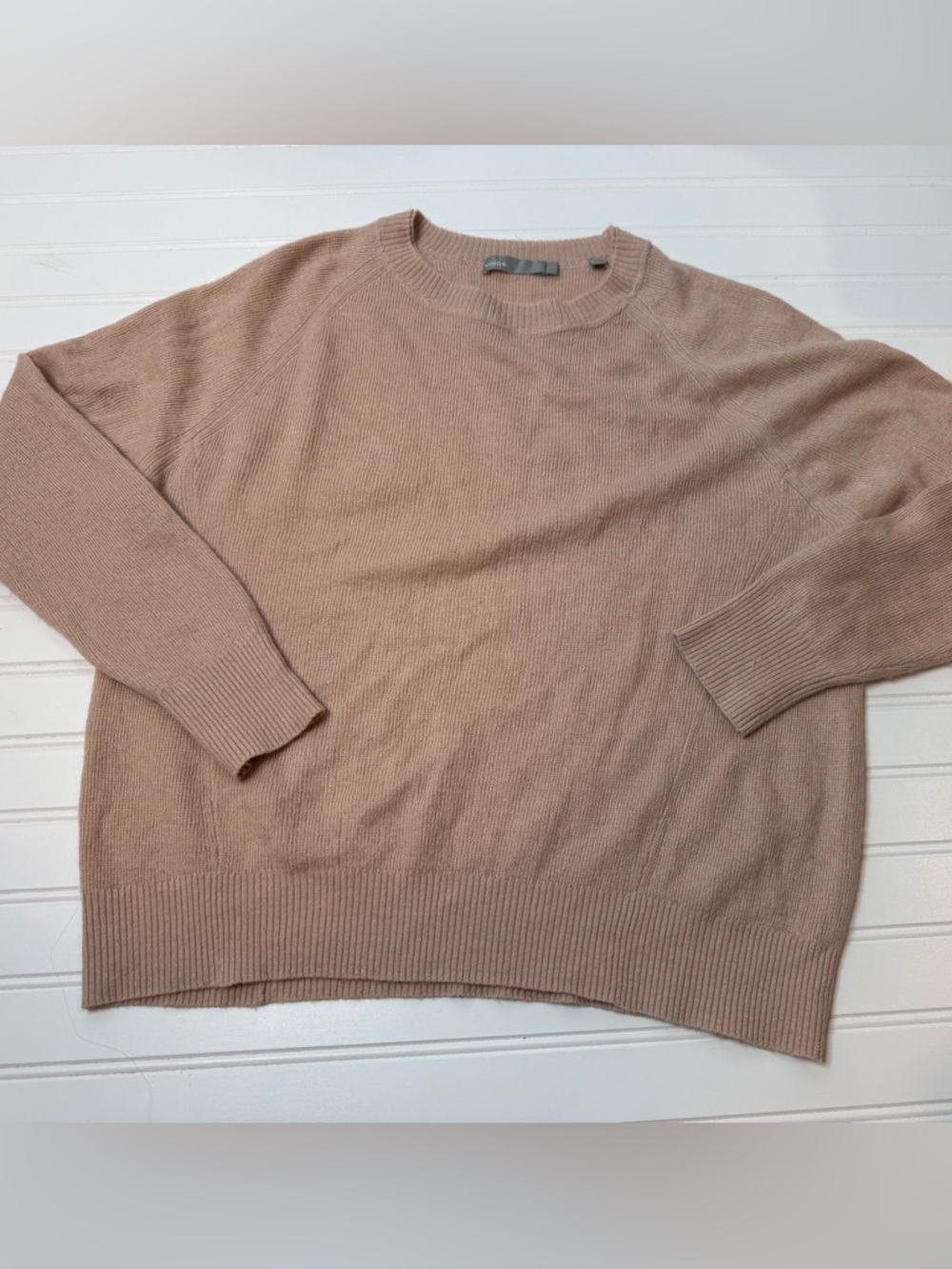 Vince Cashmere Linen Sweater Small Women Crewneck